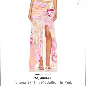 majorelle tatiana skirt in pink